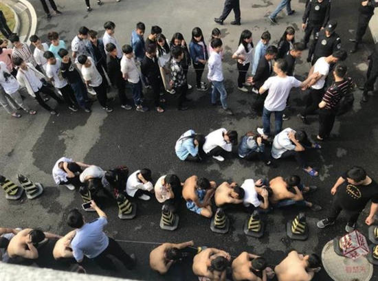 荆州破获特大传销式网络交友诈骗案 抓获87