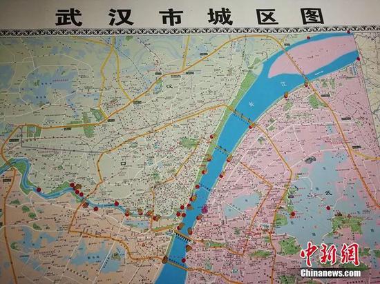 图中标注位置为长江救援志愿队值守点 张畅 摄