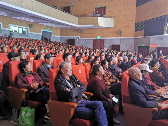 市民观看现场