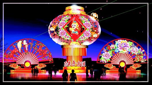 园博园打造最武汉年俗文化盛宴 逛完庙会看花