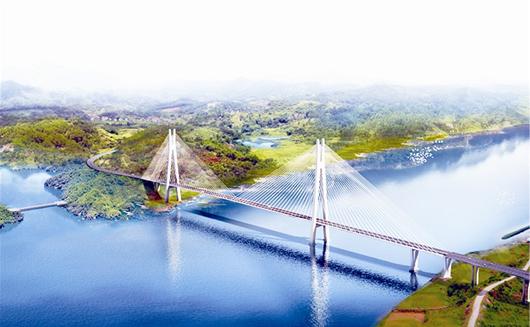 武穴长江公路大桥开建 总投资57.3亿预计2019