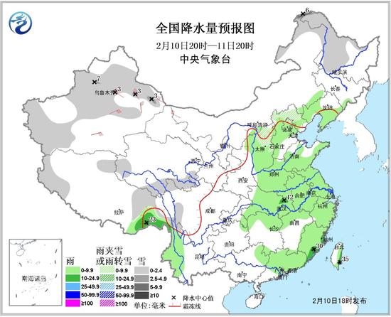 预报图