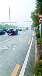 野芷湖大桥公交车专用道