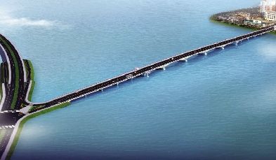 武汉楚平路南湖大桥动工 建成可缓解南湖片区