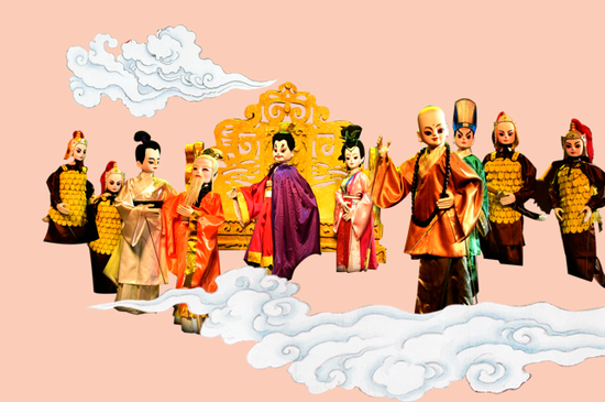 杖头木偶《罗汉传奇》