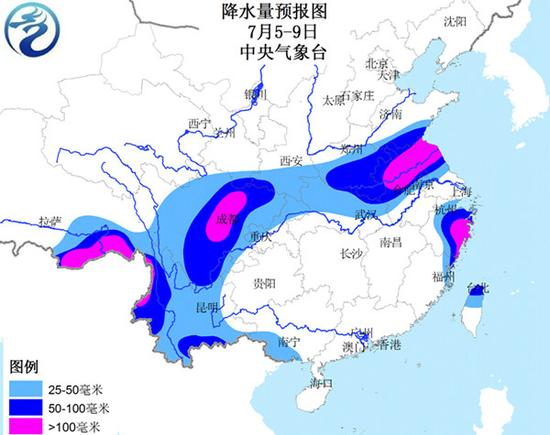降水量預(yù)報(bào)
