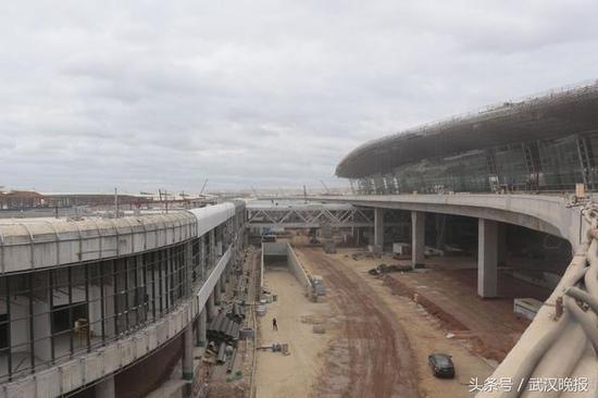 图：T3航站楼主体设施已大部完成 通讯员陈瀚南 摄