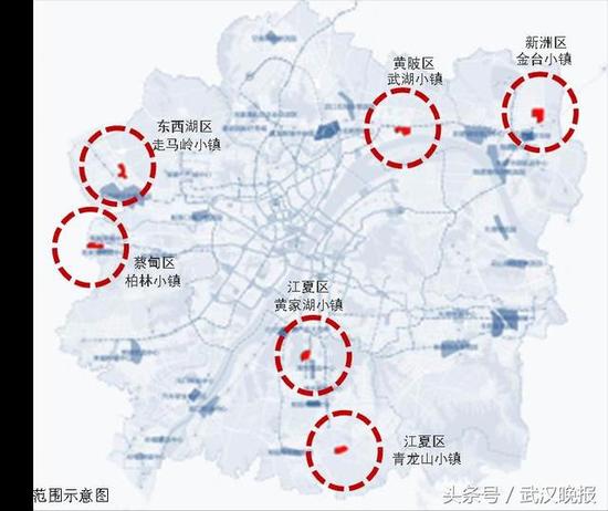 武汉六大地铁小镇蓝图初现 连接乡镇直达中心城区