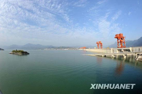 三峽水庫(資料圖)