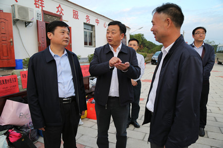 扎实推进脱贫攻坚 市领导赴黄陂大走访大督办