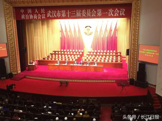 政协武汉市十三届一次会议预备会审议通过大会