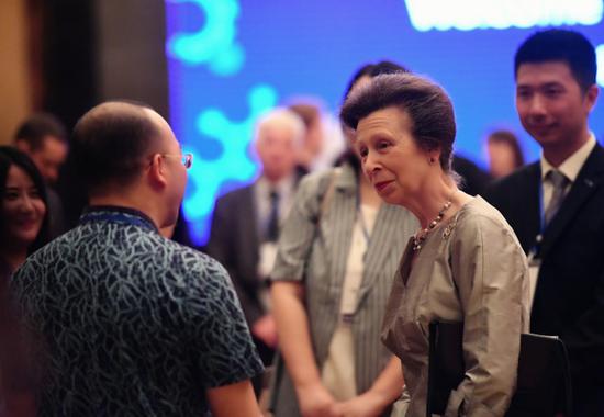 英国皇室安妮公主首访武汉 揭开 灵动青春 系列