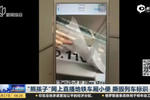 “熊孩子”網(wǎng)上直播地鐵車廂小便 撕毀列車標(biāo)識