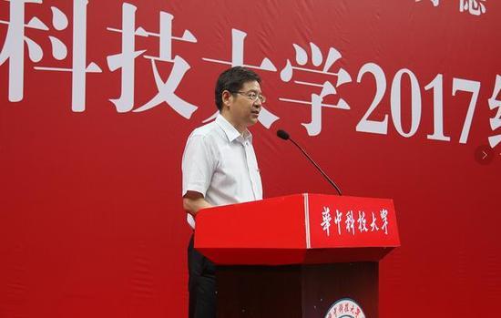 华中科大校长丁烈云 通讯员刘雯雯 拍摄
