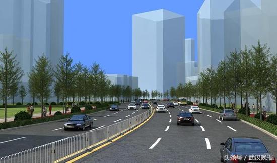 澳门路效果图