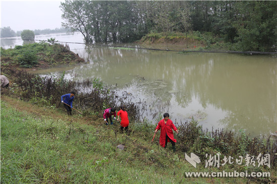 汉江荆门段水位全线超警戒 荆门取消放假奋力