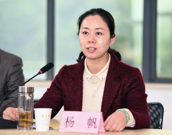 洪湖市委常委,宣传部部长杨帆讲话