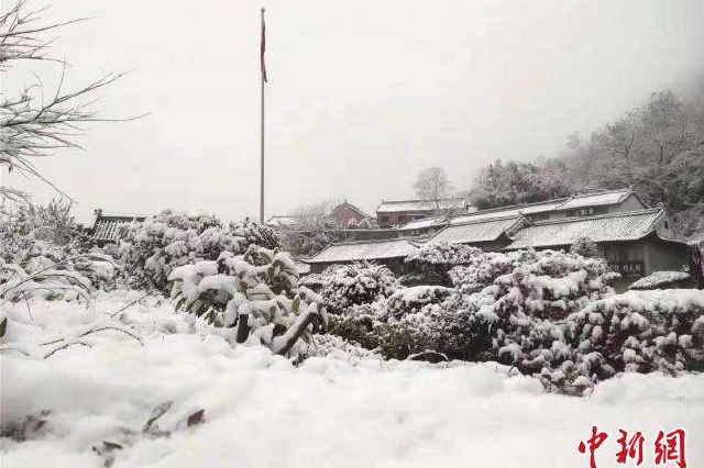 春节期间湖北省预计还有中等强降雪天气 最低温仅-7℃