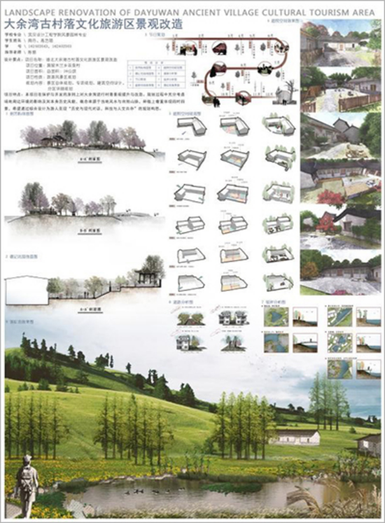 《大余湾古村落文化旅游区规划改造》。