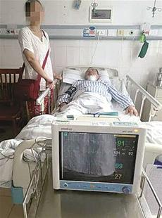 图为:邓先生目前情况稳定