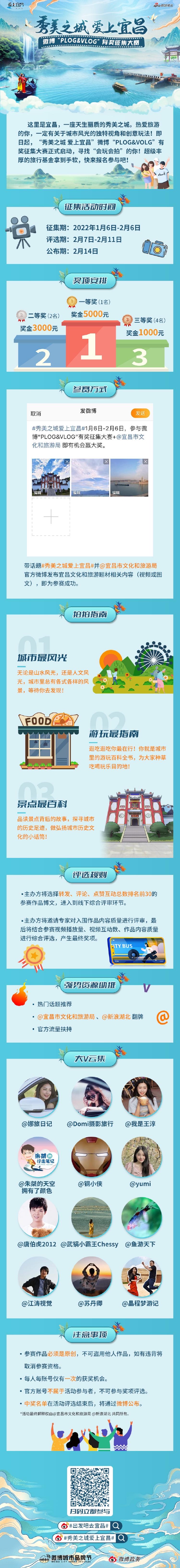 刷屏!宜昌文旅新年首推