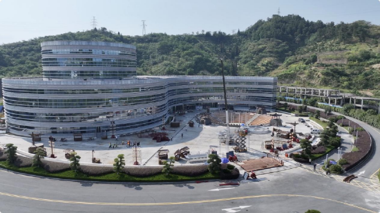 太极剧场改造现场