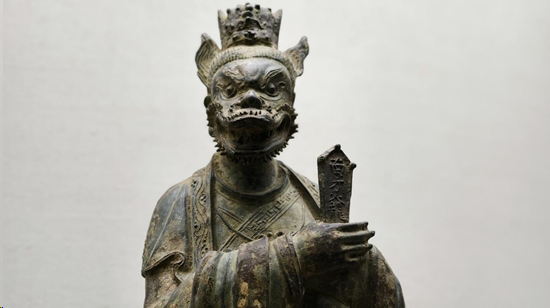 ▲武当博物馆南方火龙神造像 徐刚 摄