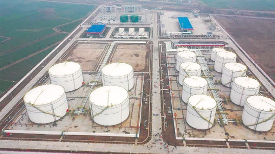 每小时输油量可加满4000辆车 江汉平原最大油库启用