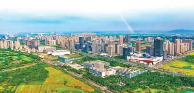光谷城市风貌。张希祉摄(人民视觉)