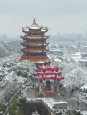 武汉迎来降雪