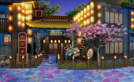 供图 木兰花乡景区