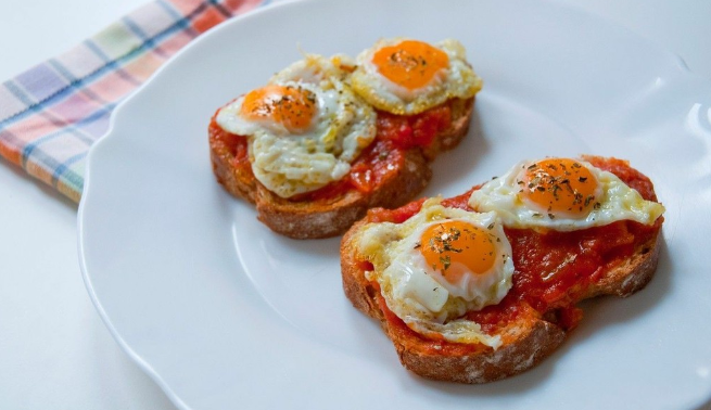 #我有话说#【早餐吃鸡蛋六大益处】 我的早. 来