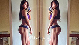 中国姑娘秀美臀 赴巴西参赛