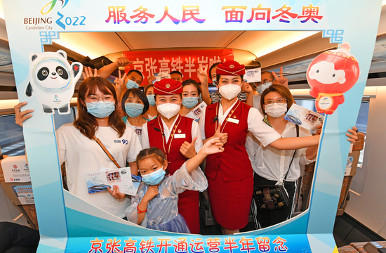 张家口:京张高铁开通半年啦!