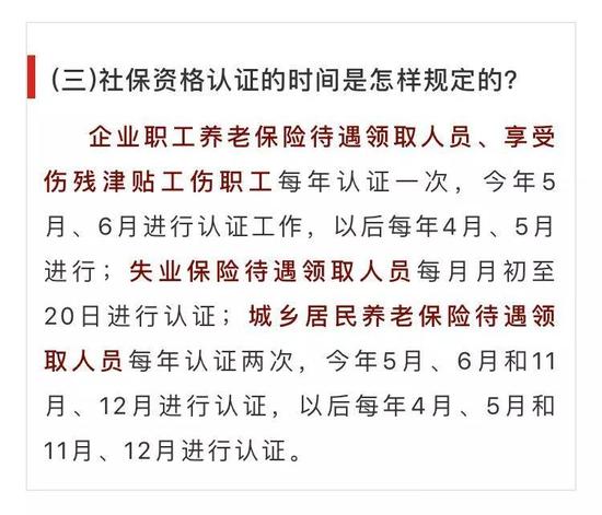 目前我市社保资格认证进展情况