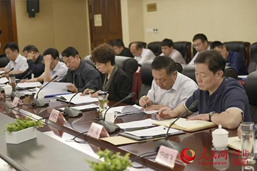 图为“食药安全 诚信河北”行动计划推进工作座谈会现场。付兆飒 摄