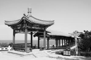 鸽子窝公园望海长廊。(北戴河区旅游局供图)