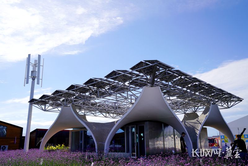 零耗能建筑亮相张北德胜村