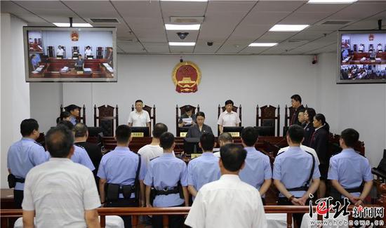 6月26日上午,唐山市丰南区人民法院对被告人戴某某等4人运输毒品罪一案进行公开宣判。 河北省高级人民法院供图