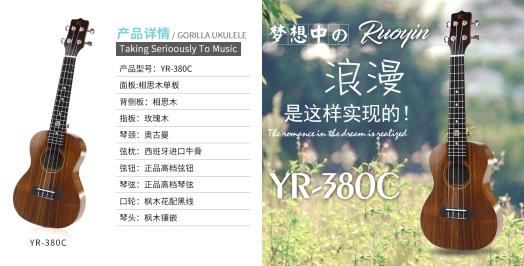 我们来欣赏若音YR-380C的细节。