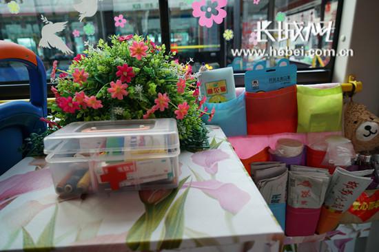 邯郸公交打造特色车厢受欢迎 以蔬菜之乡为主