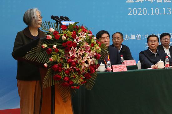 中国旅游协会健康旅游分会秘书长沈蕙蓉