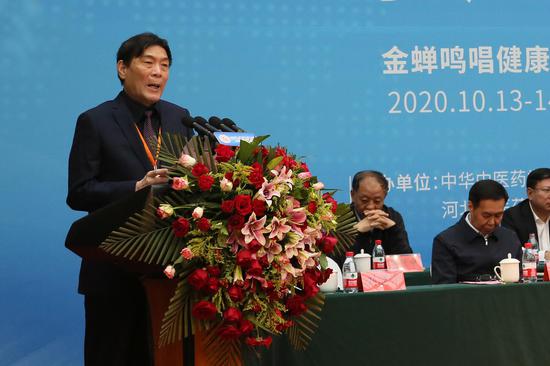 河北省医药行业协会党支部书记、河北省药学会理事长刘骁悍