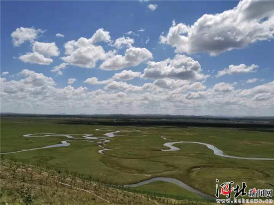 图为张家口市沽源县闪电河国家湿地沽源景色。通讯员崔建军摄
