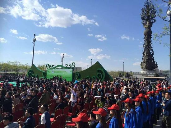 周冬雨带你逛世园之唐山世园会开幕式预演