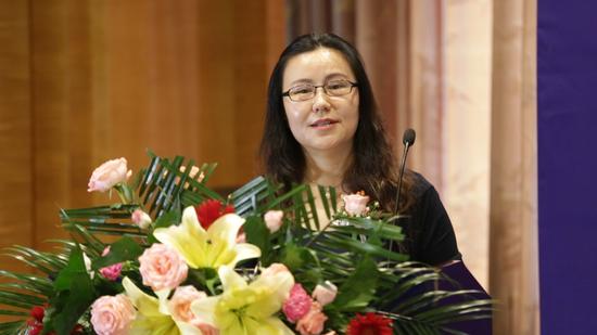 中国整形美容协会副秘书长朱美如致辞