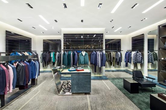 Z ZEGNA北京SKP精品店室内全貌