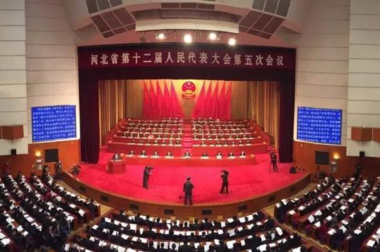 河北省第十二届人民代表大会第五次会议。