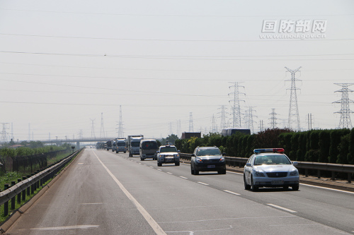 石家庄周边地区日遗化武运输 图片来源:国防部网站