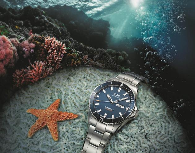 瑞士美度表OCEAN STAR领航者系列长动能防水腕表